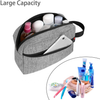 Large Capacity Travel Portable Handle Mens Dopp Kit Makeup Organizer Shaving Bag Travel Toiletry Bag