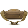 Wholesale Stylish Waterproof Nylon Waist Bag for Men Camouflage Crossbody Chest Bag Lightweight Sling Shoulder Bag