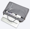 Custom logo waterproof sustainable office depot sleeve laptop business conference bags cases laptop bag grey with handle