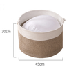 Heavy Duty Storage Woven Cotton Rope Basket Toy Laundry Home Decoration Woven Rattan Storage Baskets