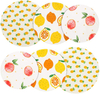 Reusable Bowl Covers Fabric Food Cover Elastic Bowls Storage Covers Colorful Food Storage Container Covers for Kitchen Picnic