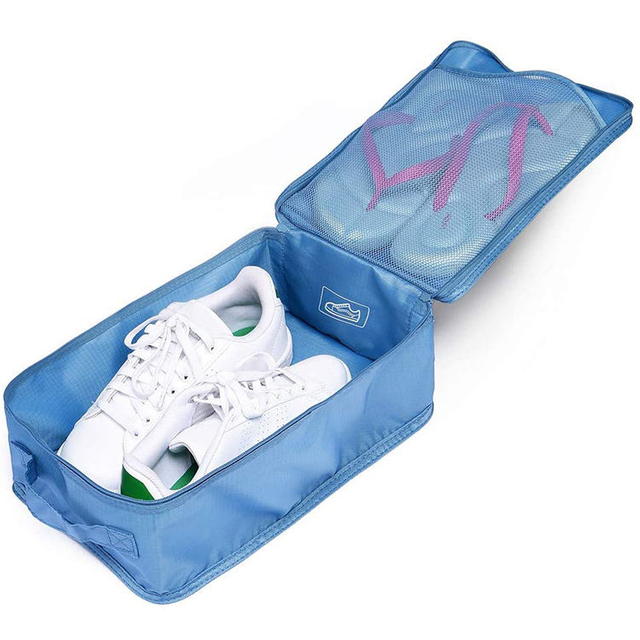2 Pairs Sneaker Slipper Packing Organizer Bag Silk Dust Bag for Shoes Custom Logo Satin Shoe Bag