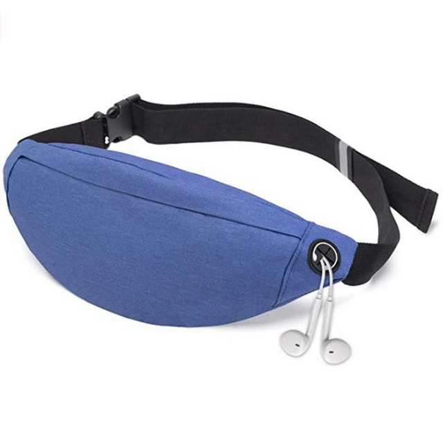 Reflective Waist Bag Fanny Pack Fashion Sling Cross Body Chest Bag Unisex Hip Bum Bag for Cycling