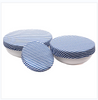 Reusable Elastic Bowl Covers Stretch dishes Covers Reusable Food Covers Cotton Fabric Plate Covers Waterproof wholesale