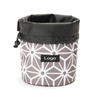 Portable Private Label Logo Polyester Round Cosmetic Bag Makeup Drawstring Bags Toiletry Organizer Make Up Kit For Travelling