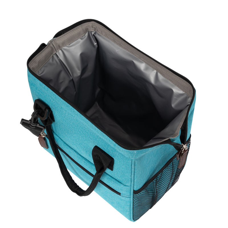 Portable reusable picnic cool bags large capacity waterproof lunch tote bags thermal insulated lunch box food cooler bag