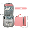 Most Popular Large Capacity Style Wash Gargle Bag for Travel with Hanging Hook OEM Travel Toiletries Bag