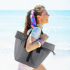 Large Insulation Picnic Beach Cooler Bag Portable Leak Proof Reusable Shopping Grocery Tote Bag Tor Travel, Camping