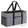 Wholesale heavy duty utility tote camping grocery bag wire framed reinforced 22 inch utility tote bags extra large
