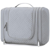 Luxury Quilted Nylon Cosmetic Makeup Travel Big High Quality Makeup Bag Waterproof Hanging Travel Toiletry Bag