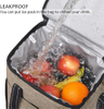 Reusable Insulated Thermal Wine Bags Travel Picnic Pack 6 Bottle Wine Carrier Cooler Bottle Wine Bag