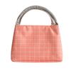 Custom logo women cooler tote bag work office lunch bag thermal insulated bag for hiking beach