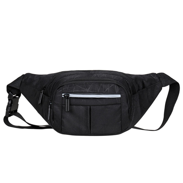 Fashion Design Large Fanny Pack Belt Bag Mens Women Waist Bag for Sports Travel