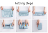 Waterproof Travel Organizer Set 8 Pcs Luggage Packing Cubes Toiletry Packing Cube for Suitcase