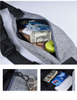 Custom Workout Hiking Crossbody Bag Running Hiking Belt Pouch Waterproof Fanny Pack Waist Bag for Sports