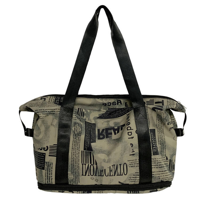 New Travel Fitness Bag Trend Single Shoulder Messenger Outdoor Sports Folding Luggage Bag