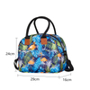 New Fashion Portable Multi-color Oxford Fabric Double Deck Adult Lunch Bag Thermal Picnic Cooler Bag