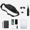 Fashion Men's Chest Bag Versatile Simple Waterproof Single Shoulder Crossbody Fanny Pack New College Student Trendy Waist Bag