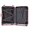 Custom PC Travel Valise Women Small Cosmetic Handbags Bags 14 20 24 28 Inch Travel Suitcase ABS Luggage Sets