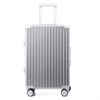 Custom Waterproof ABS Luggage 20 24 28 Inch PC Hard Shell Aluminum TSA PP Women Suitcase