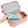 Custom Color Cooler Bag Lunch Handbag with Two Layer Thermal Bag for Work Commuting