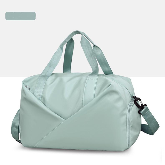 Large Capacity Fashion Sports Bag Dry And Wet Separate Hand Bill of Lading Shoulder Slant Bag Independent Shoe Bin Bag
