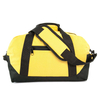 Custom Logo 14" Small Duffle Bag Two Toned Gym Travel Weekender Carry On Overnight Bag for Women Man