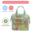 Wholesale Yellow Color Insulated Thermal Cooler Bag Large Women Kids Lunch Tote Bag