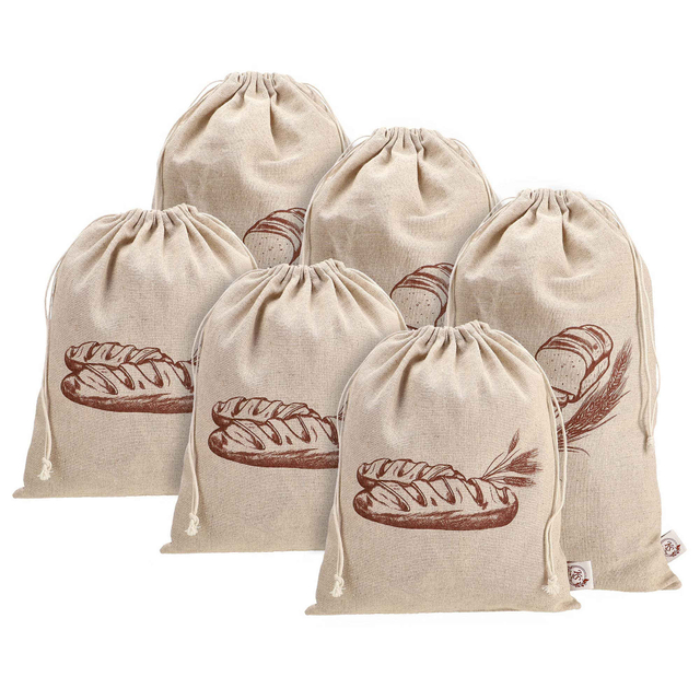 Wholesale Bread Bags Homemade Bread Pack Vegetables, Fresh Bread Storage Bags