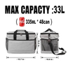 48-Can Large Lunch Bag Reusable Insulated Lunch Box Soft Cooler Cooling Thermal Bag Tote for Adult Men Women