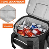 Custom Reusable Leakproof Insulated Lunch Cooler Bag Lightweight Collapsible Large Cooler Bag