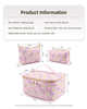 Wholesale Makeup Bag Set 3 Pcs Portable Travel Cosmetic Bag Waterproof Organizer Case with Zipper Toiletry Bags