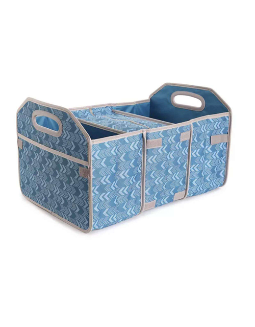 Foldable Trunk Organizer Cargo Storage Bag Portable Insulation Cooler Bag Vehicle Organizer Divider Storage Totes