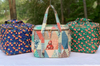 Tote Women Ladies Work Lunch Insulated Thermal Cooler Bag With Beautiful Printing And Padded Lining Peva For Camping And Trav
