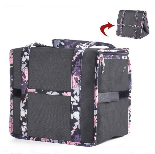 Custom Logo Womens Expandable Collapsible Waterproof Picnic School Food Thermal Lunch Tote Insulated Cooler Bag