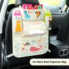 Children's Cartoon Car Seat Back Hanging Bags Car Chair Back Storage Bags Car Back Seat Organizer Bag