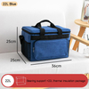 New Large Capacity Amazon\'s Hot Sale Promotion Takeout Incubator Heavy Waterproof Outdoor Picnic Cooler Bag