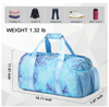 Wholesale Digital Printing Custom Logo Portable Gym Sport Outdoor Carry on Overnight Duffel Gym Bag with Shoe Compartment
