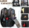 Large Capacity Customized Logo Waterproof Oxford Anti-theft Outdoor Travel Laptop Backpack with Usb for Men