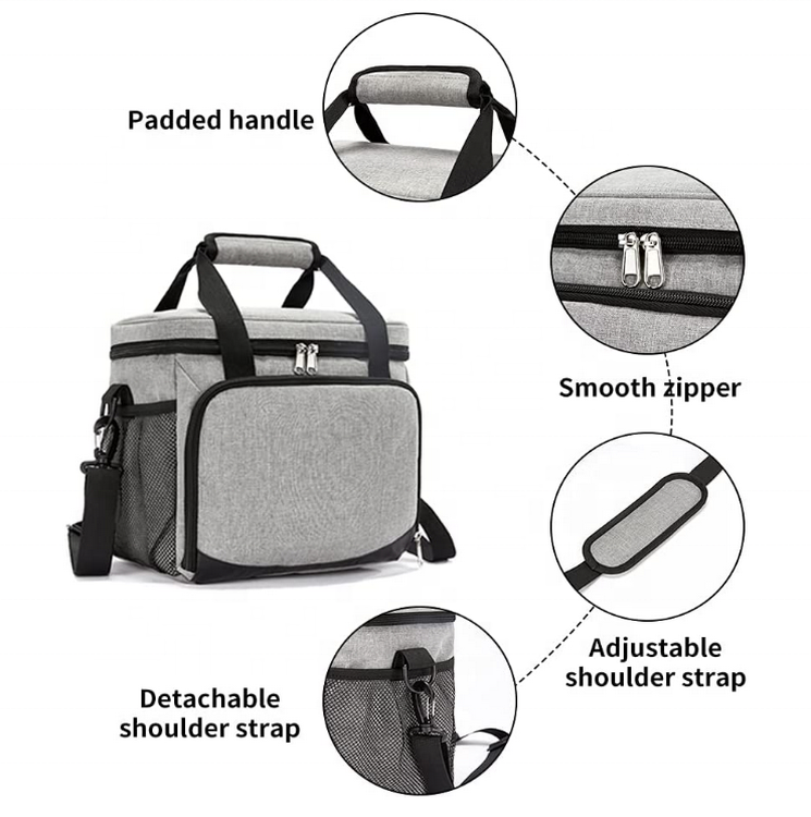 new arrival custom design portable fish cooler bag with insulation travel picnic camping adult insulated large lunch bags
