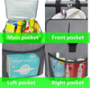 Large Capacity Insulated Water Resistant outside Picnic Lunch Cooler Bag Thermal Tote Hand Carry Bags Customized