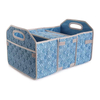 Custom Collapsible Vehicle Organizer Divider Storage Totes Car Seat Organizer Cargo Storage Box Car Trunk Organizer with Cooler