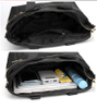 Large Capacity Waterproof Handbag Professional Shoulder Bag Women Business Office Bag