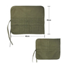 Portable Multifunctional Tool Package Rolling Bag Canvas Garden Tool Roll Bag Bonsai Tool Roll Storage Bag
