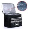 Insulated reusable grocery cooler bag shopping bags with speaker reusable freezer bag