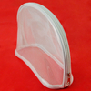 Waterproof Women Custom Makeup PVC Clear Cosmetic Zip Pouch Shell Purse Bag Transparent Zipper Case