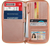 Ladies Leather Anti Theft Wallets,Travel Document Organizer & RFID Passport Wallet Case Family Passport Holder
