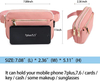 Fashion custom bum bag mens waist fanny pack nylon with multi zipper pockets wholesale