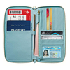 New design custom travel passport document PVC leather wallet for women