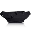 Black custom multi-functional belt bag fanny pack waterproof running sport waist bag
